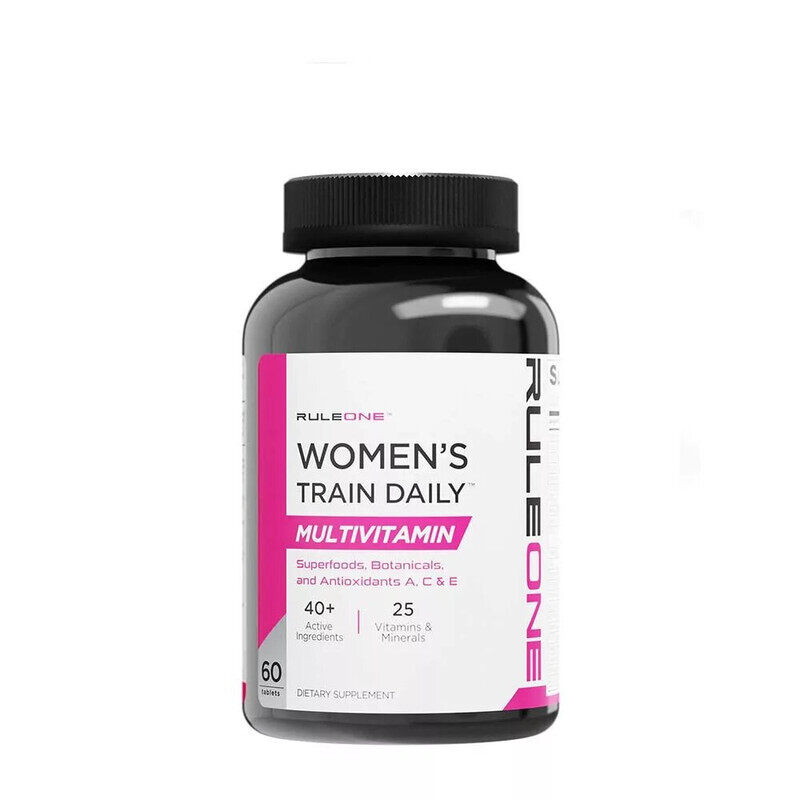 

Rule 1 Ruleone, Women’s Train Daily Multivitamin, 60 Tabs, 30 Servings