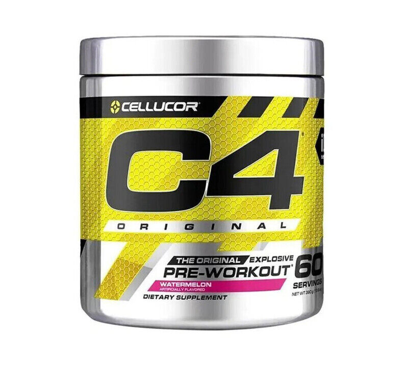 

Cellucor C4, Pre Workout, 390g, Watermelon, 60 Servings