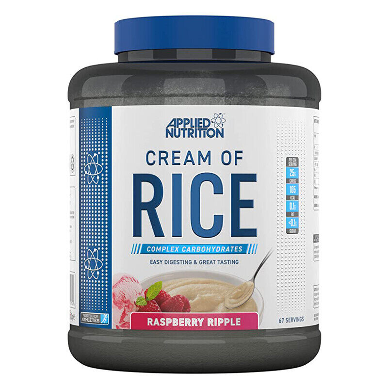 

Applied Nutrition, Cream of Rice, Raspberry Ripple, 2Kg, 67 Servings