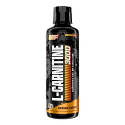 Nutrex, L-Carnitine 3000, Supports Fat Metabolism, 465ml, Orange Mango, 31 Servings