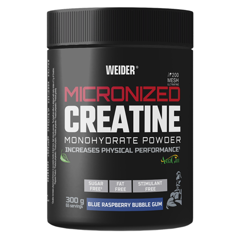 Weider, Creatine Monohydrate, 300g, Blue Raspberry, 65 Servings