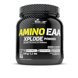 Olimp, Amino EAA, Xplode Powder, Ice Tea Peach, 520g, 43 Servings