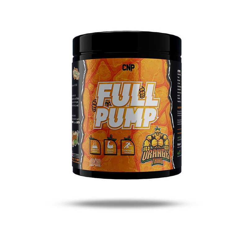 CNP, Full Pump, Pre Workout, 300g, Orange Thing, 40/20 Servings