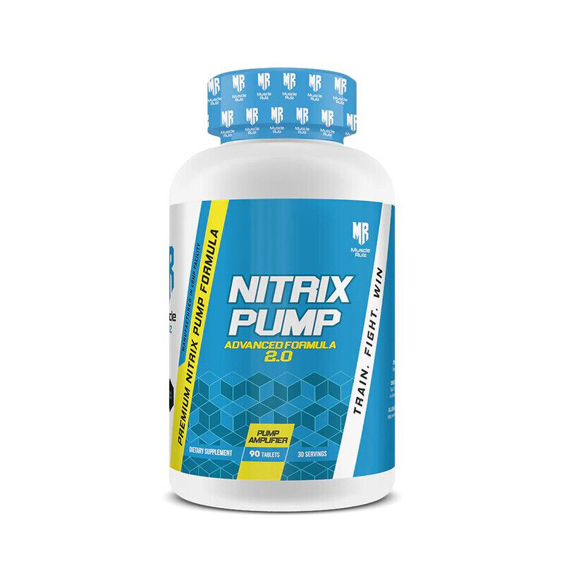 

Muscle Rulz, Nitrix Pump, Advanced formula 2.0, 90 Tabs, 30 Servings