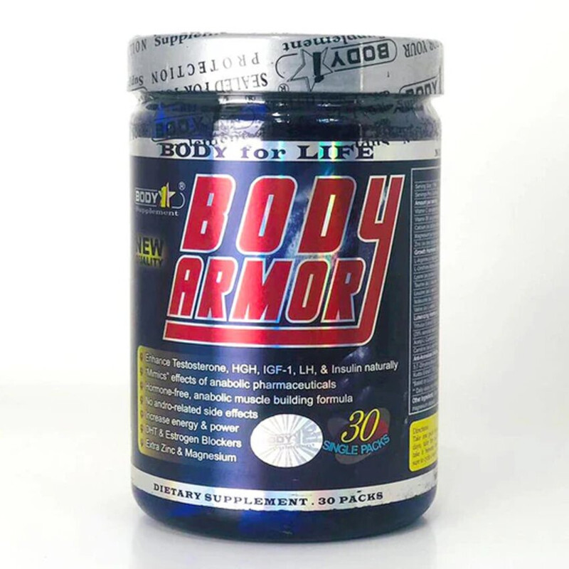 Body Armor, Testosterone Booster Blue, 30 Packs