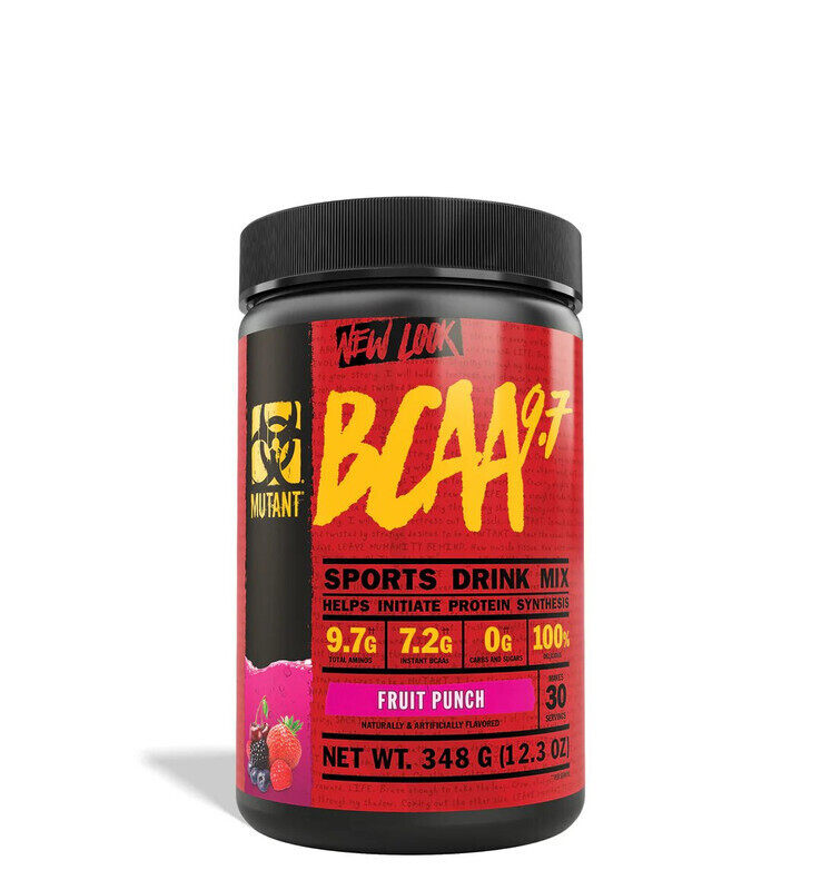 

Mutant, BCAA 9.7, 348g, Fruit Punch, 30 Servings