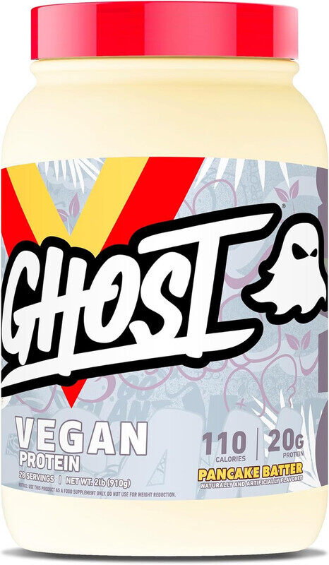 

Ghost, Vegan Protein, 20g Protein, Pancake Batter, 2 Lbs, 28 Servings