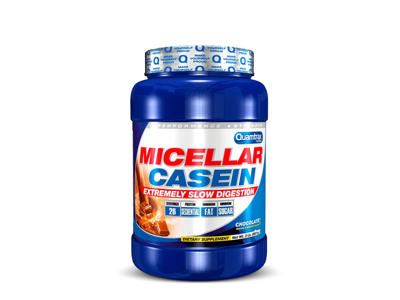 

Quamtrax, Micellar Casein Protein, 2 Lbs, Chocolate, 26 Servings