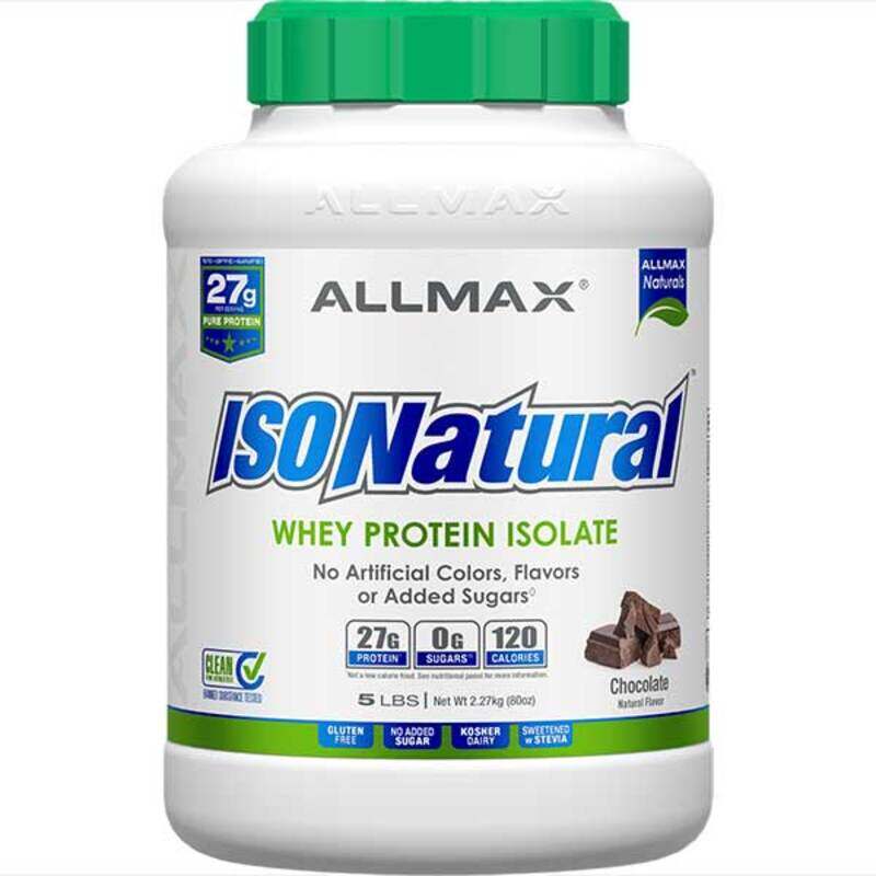 

Allmax Nutrition Allmax, ISO-Natural Protein, 5LBS, Chocolate, 73 Servings