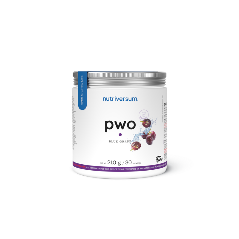 

Nutriversum, PWO, Blue Grape Flavor, 210g, 30 Servings