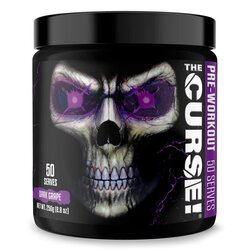 JNX Sports, The Curse, Pre Workout, Dark Grape, 250g, 50 Servings