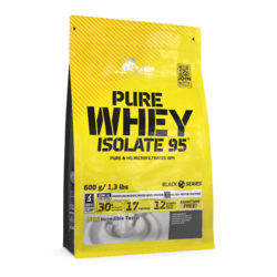 Olimp, Pure Whey Isolate Protein, Strawberry, 600g, 17 Servings