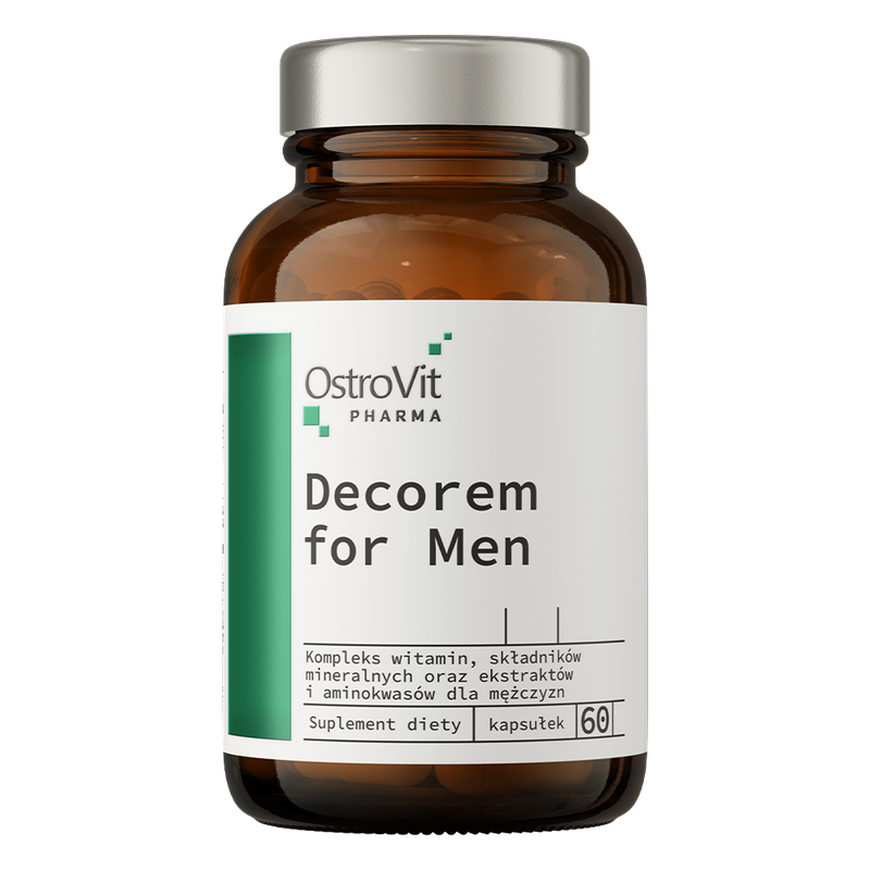 

Ostrovit, Decorem for Men, Vitamins, Minerals & Amino Acids, 60 Caps, 30 Servings