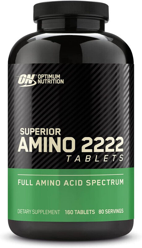 

Optimum Nutrition, Superior Amino 2222 Tablets, 160 Tabs, 80 Servings
