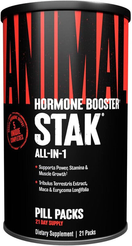 

Universal Nutrition Universal, Animal STAK, Hormone Booster, 21 Packs, 21 Servings