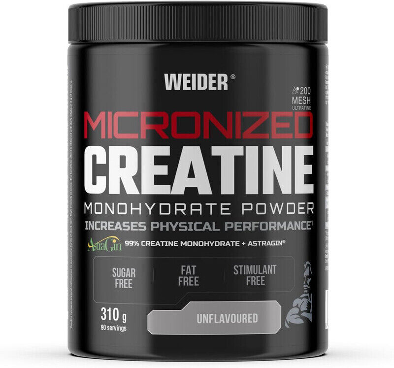 

Weider, Creatine Monohydrate, Astragin, Unflavored, 310g, 90 Servings