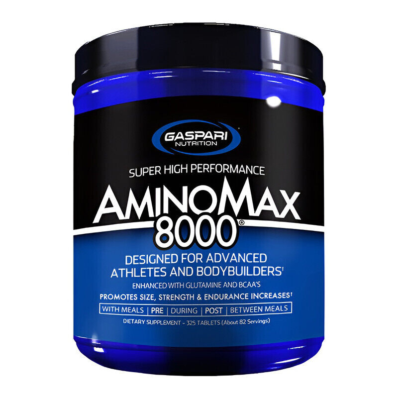 

Gaspari Nutrition, Amino Max 8000, Amino Acids, 325 Tabs, 82 Servings