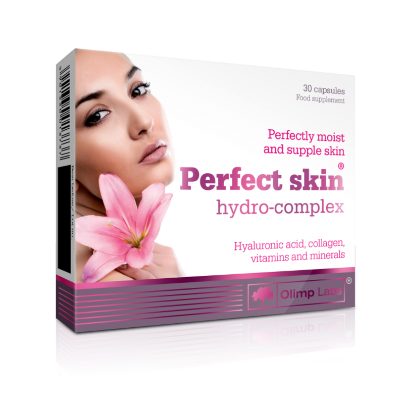 

Olimp, Perfect Skin, Hydro Complex, 30 Caps, 30 Servings