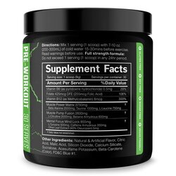 JNX Sports, The Shadow, Pre Workout, Green Apple, 270g, 30 Servings