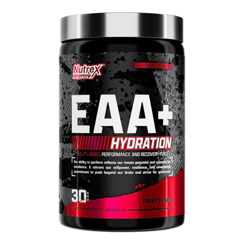

Nutrex Research Nutrex, EAA+Hydration, 390g, Fruit Punch, 30 Servings