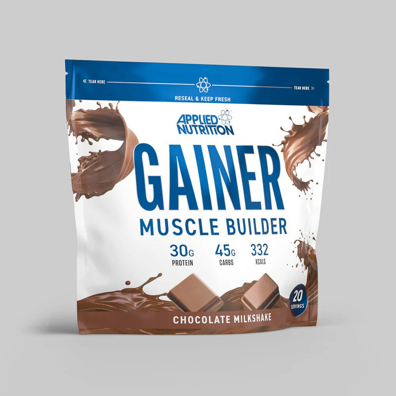 Applied Nutrition, Gainer Muscle Builder, Protein 1.8Kg, Chocolate Milkshake, 20 Servings