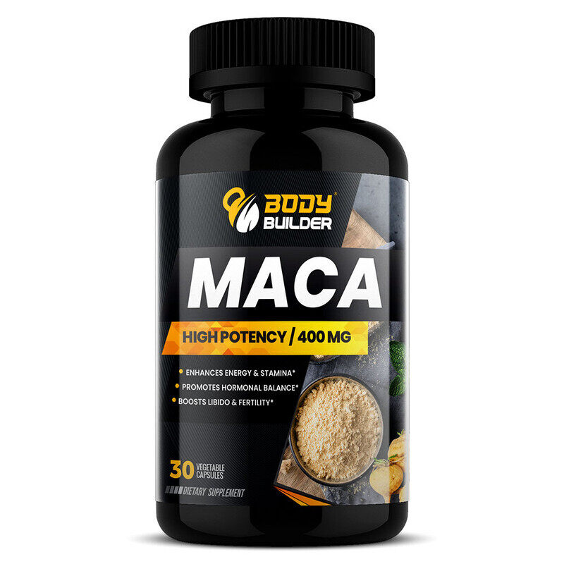 

Body Builder, Maca 400mg, High Potency, 30 Caps, 30 Servings