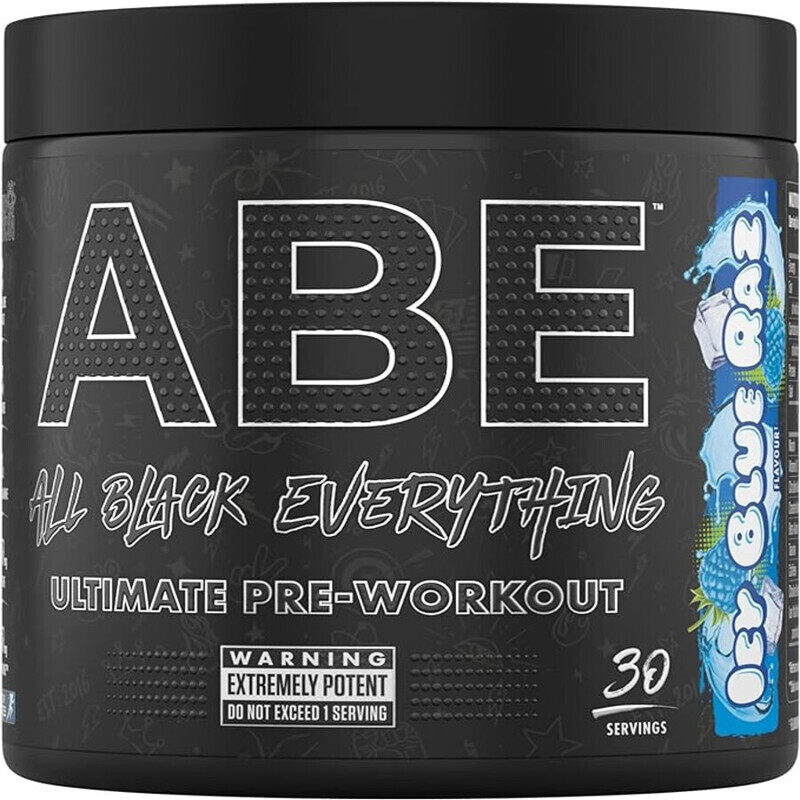 

Applied Nutrition, ABE Pre Workout, 375g, Icy Blue Raz, 30 Servings