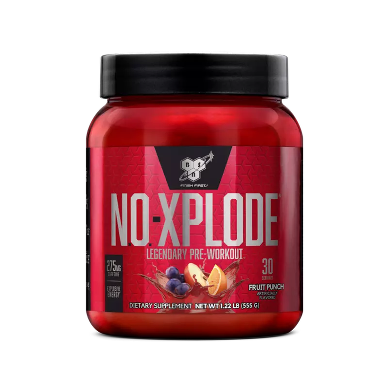 

BSN, NO-Xplode Pre Workout, 1.22Lbs, Fruit Punch, 30 Servings