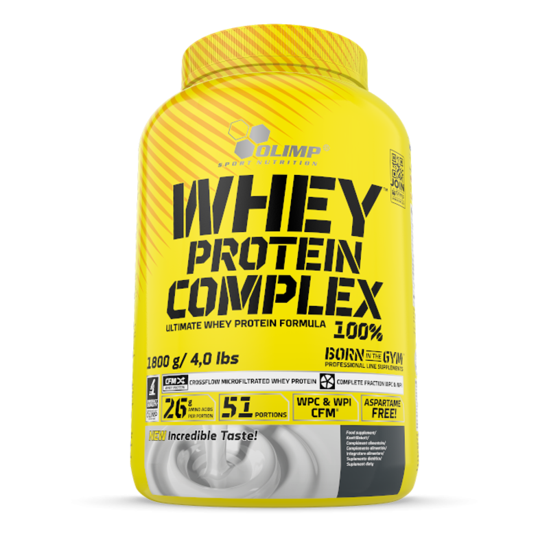 Olimp, Whey Protein Complex, 4LBS, Salted Caramel, 51 Servings