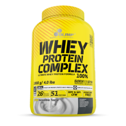 Olimp, Whey Protein Complex, 4LBS, Salted Caramel, 51 Servings