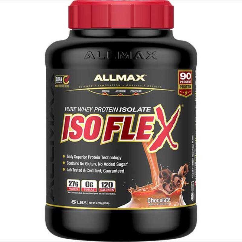 

Allmax Nutrition Allmax, Isoflex Protein, 5LBS, Chocolate, 75 Servings