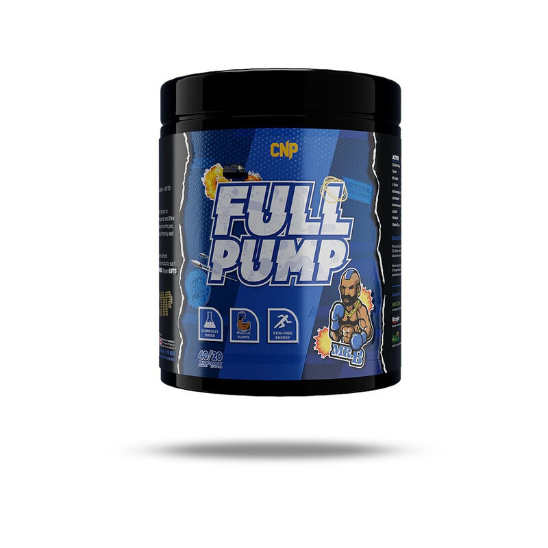 CNP, Full Pump, Pre Workout, 300g, Mr.B, 40/20 Servings