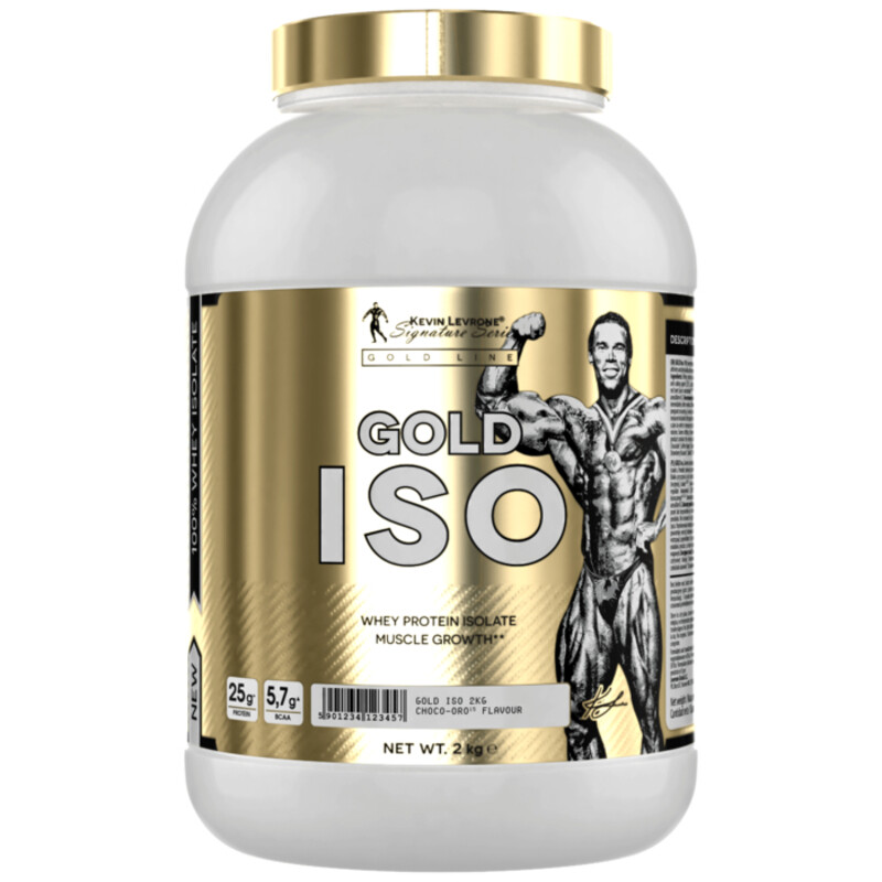 

Kevin Levrone, Gold ISO Protein, 2Kg, Snikers, 66 Servings