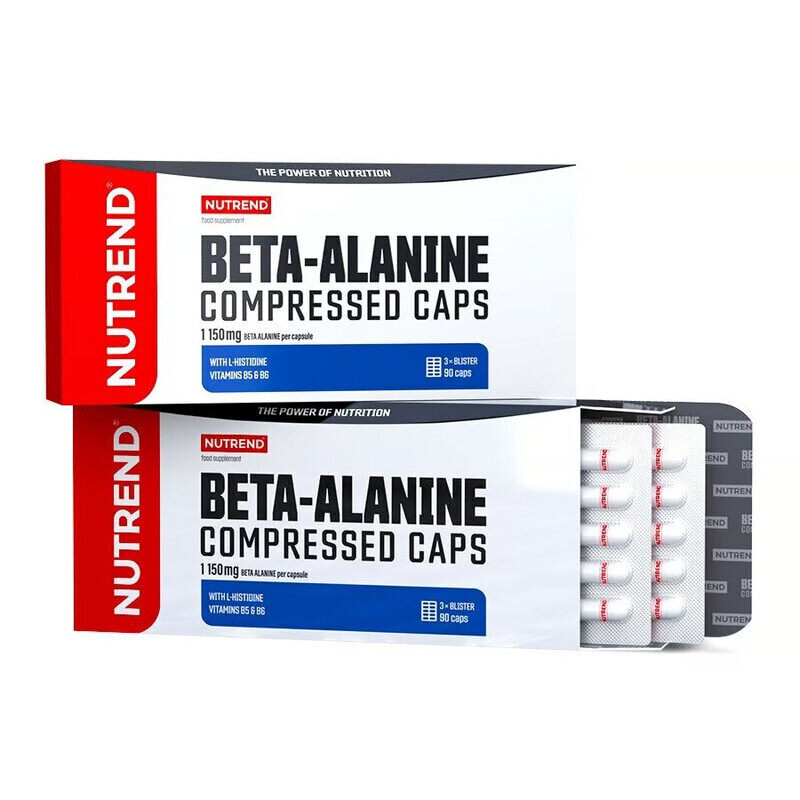 

Nutrend, Beta Alanine Compressed, 90 Caps, 30 Servings