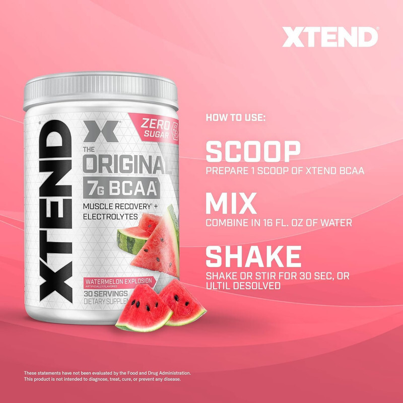 Xtend, BCAA, 375g, Watermelon Explosion, 30 Servings