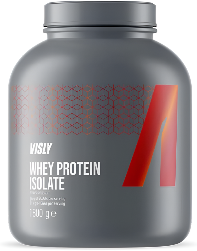 

Visly, Whey Protein Isolate, 1800g, Chocolate, 60 Servings
