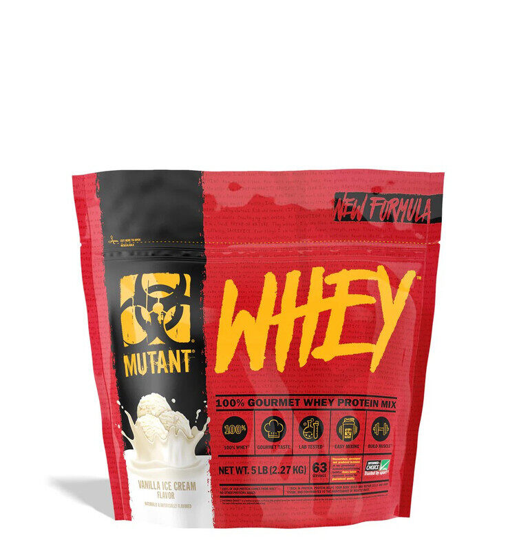 

Mutant, Whey Protein, 5LB, Vanilla Ice Cream, 63 Servings
