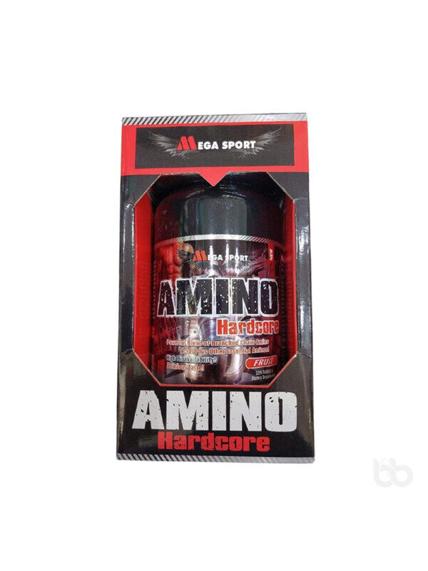 

Mega Sport, Amino Hardcore, Powerful Amino Acids, 325 Tabs, Fruit, 54 Servings