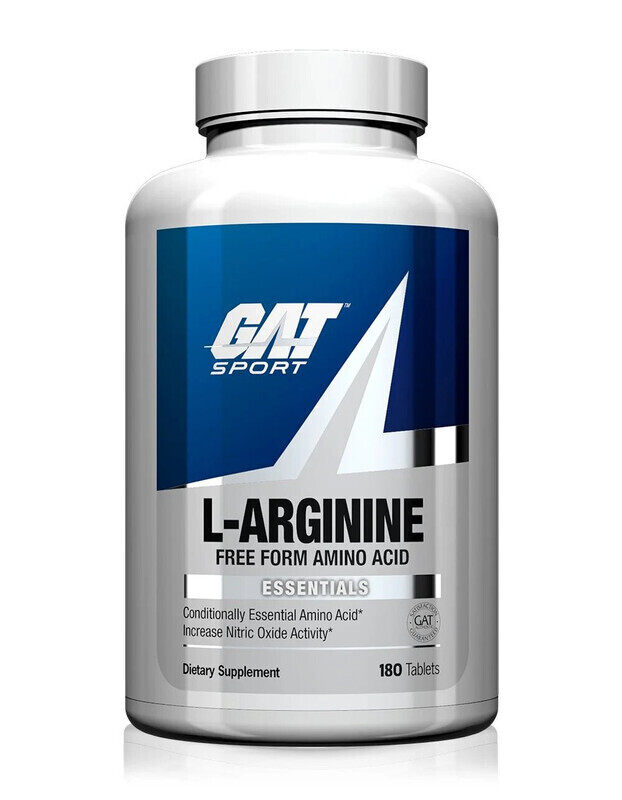 

Gat Sport, L-Arginine, 180 Tabs