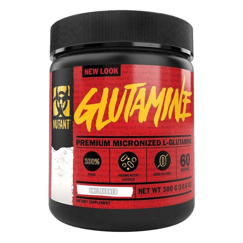 

Mutant, Glutamine, 300g, 60 Servings