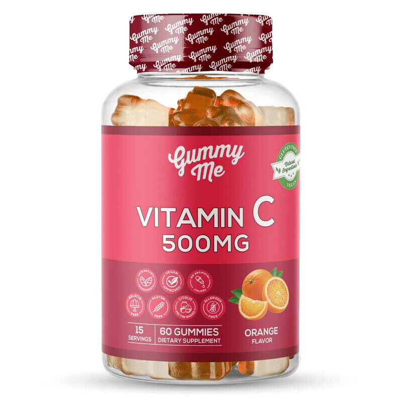 

Gummy Me, Vitamin C, Orange, 60 Gummies