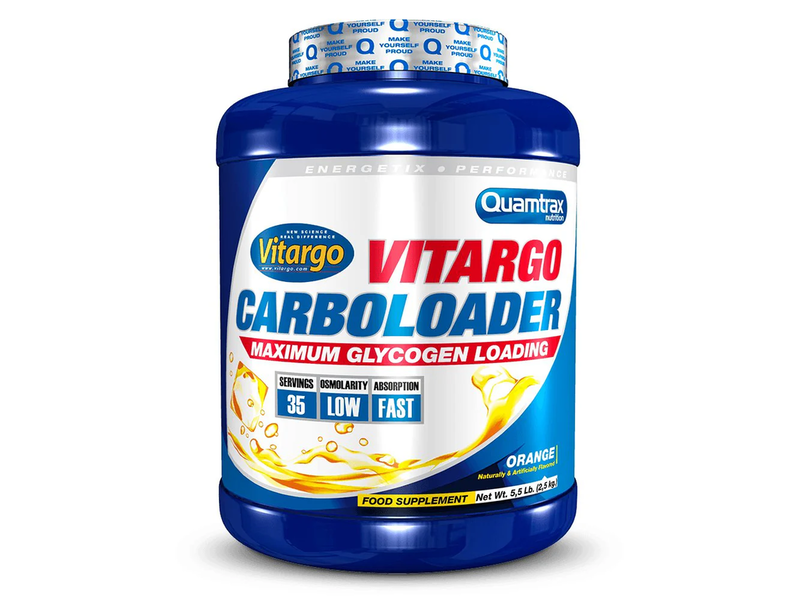 

Quamtrax, Vitargo Carboloader, Maximum Glycogen, 5.5 Lbs, Orange, 35 Servings