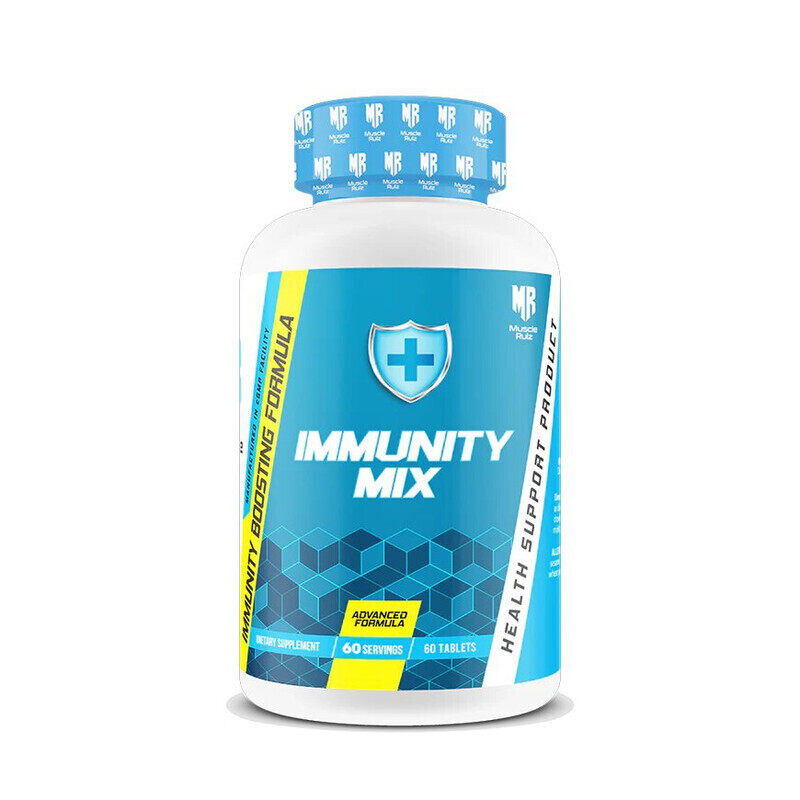 

Musclerulz, Immunity Mix, 60 Tabs, 60 Servings