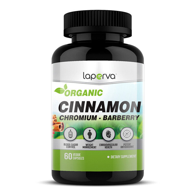 

Laperva, Blood Sugar Formula Cinnamon, 60 Caps, 30 Servings
