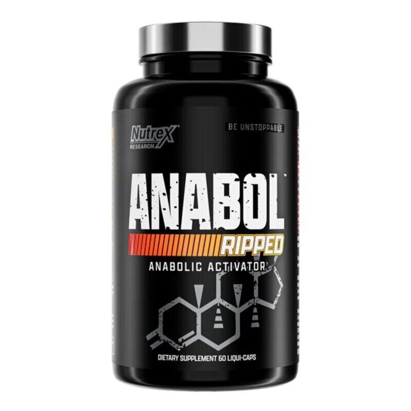 

Nutrex Research Nutrex, Anabol Ripped, Anabolic Activator, 60 Caps, 60 Servings