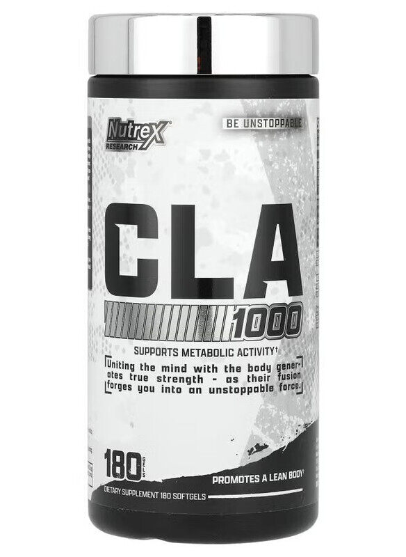 

Nutrex Research Nutrex, CLA 1000, Support Metabolic, 180 SoftGels, 180 Servings