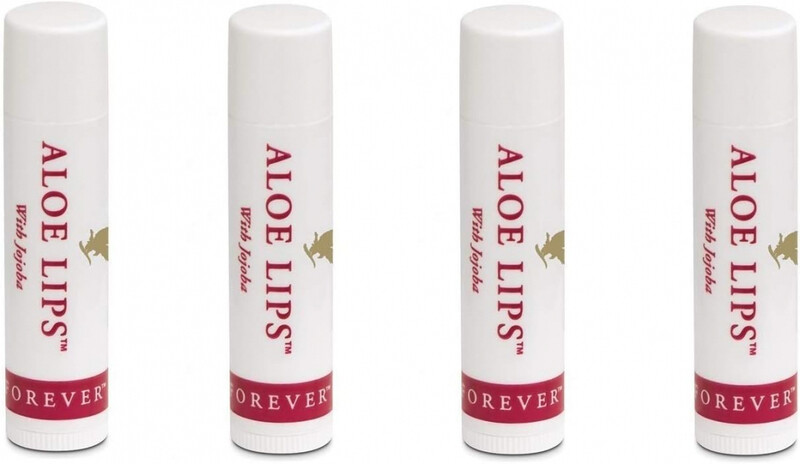

Forever Living Aloe Lips with Aloe Vera and Jojoba Pack of 4