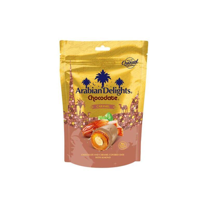 

Arabian Delights Chocodate Caramel 90g Pouch