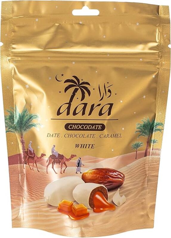 

Arabian Delights DARA Caramel White 100g pouch