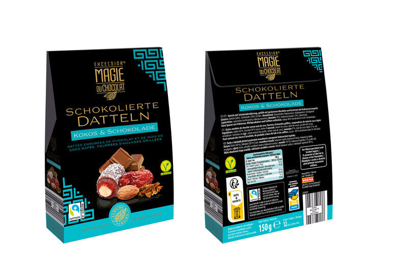 

Arabian Delights Vegan Chocodate Norma Coconut 150g Box